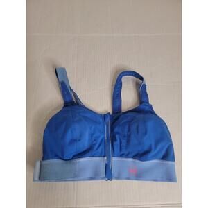 SHEFIT Ultimate Sport Bra SZ Luxe Blue Adjustable L